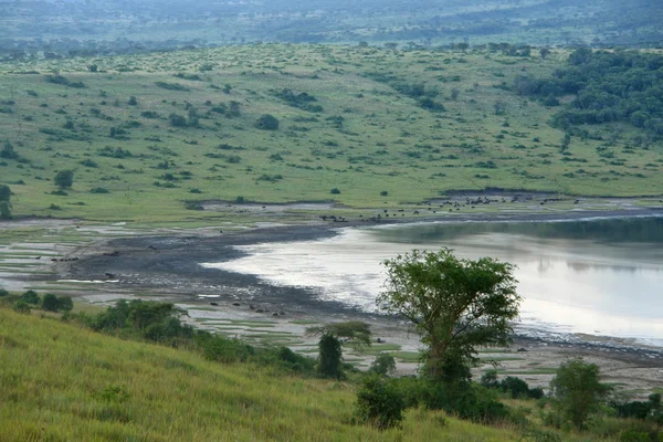 Chambura ravinen vid vattnet landskap — Stockfoto