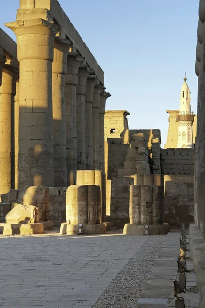 Luxor chrám v Egyptě — Stock fotografie