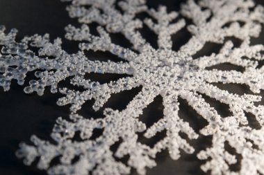Artificial snowflake clipart