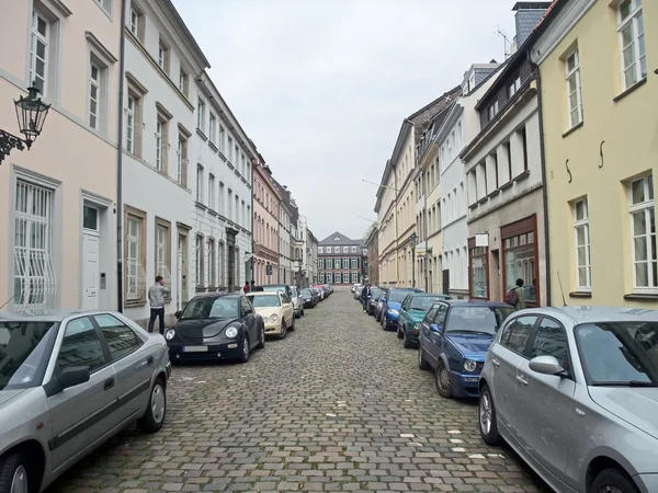 Calle vista de Düsseldorf — Foto de Stock