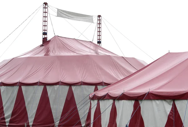 Red and white big top — Stock Photo, Image
