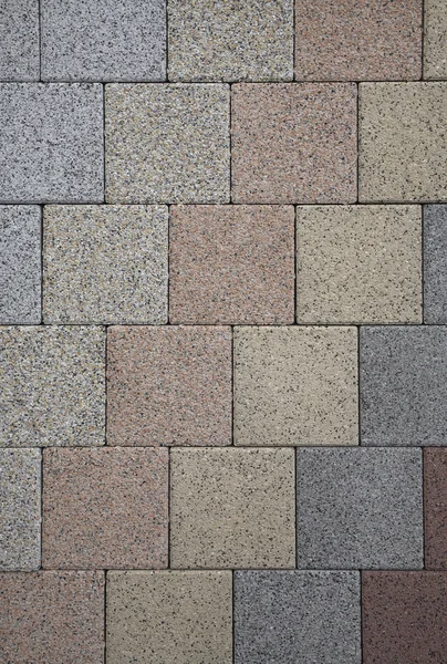 Pastel gekleurde stenen geometrische patroon — Stockfoto
