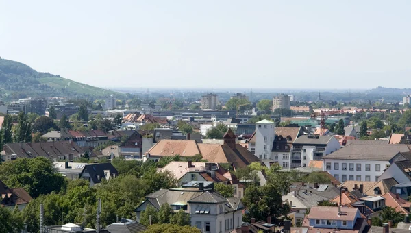 Vue aérienne de Fribourg-en-Brisgau — Photo