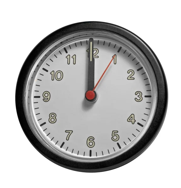 Frontal clock face — Stock Photo, Image