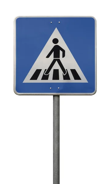 Немецкий дорожный знак — стоковое фото