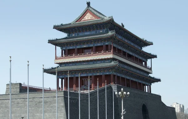 Zhengyangmen Gatehouse — Stok fotoğraf