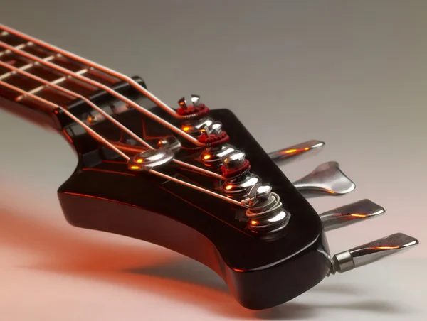 Bass guitar detail — Stock Photo, Image