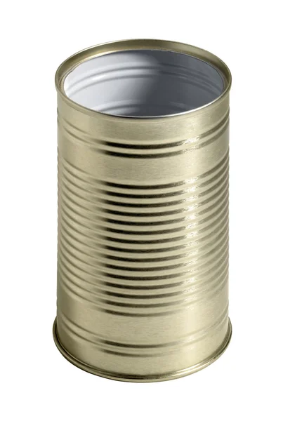Open tin can — Stock Photo, Image