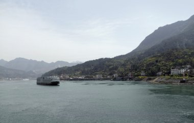Yangtze River scenery clipart