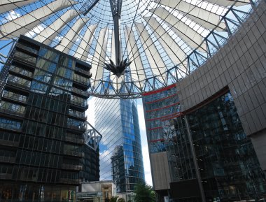 Around Potsdamer Platz in Berlin clipart