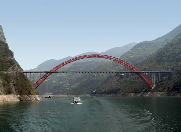 Bridge over Yangtze River — Stock Photo, Image
