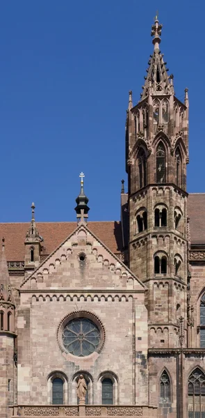 Detalhe da Minster de Freiburg — Fotografia de Stock