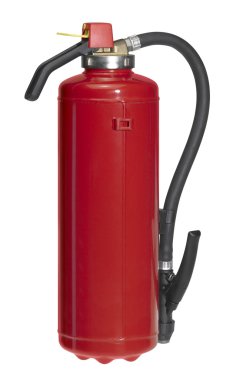 Red fire drencher clipart