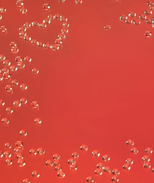 Красный фон любви — стоковое фото