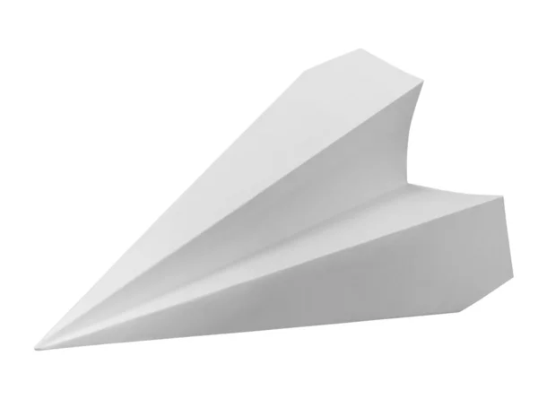 흰 종 이 비행기 — 스톡 사진