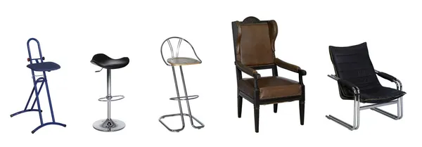 Çeşitli sandalyeler — Stok fotoğraf