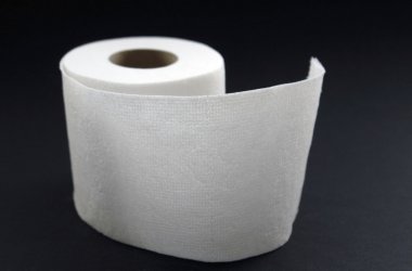 Roll of toilet paper clipart