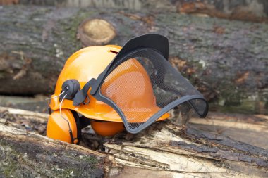 Protective helmet outdoor shot clipart