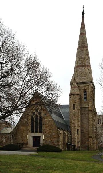 Малая церковь в Кембридже — стоковое фото