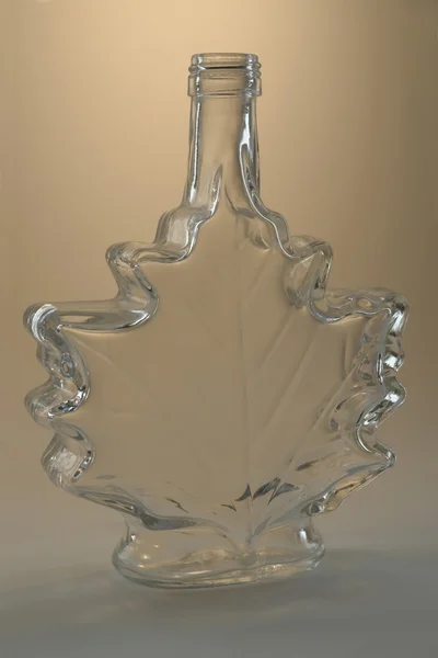 Maple leaf alakú palack — Stock Fotó