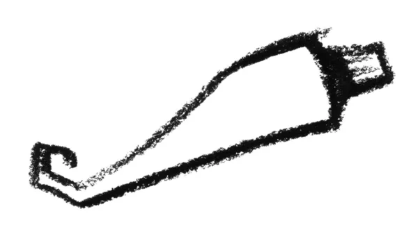 스케치 튜브 — 스톡 사진