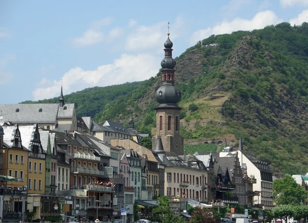 Cochem la râul Moselle — Fotografie, imagine de stoc