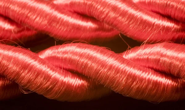 Красный шнур — стоковое фото