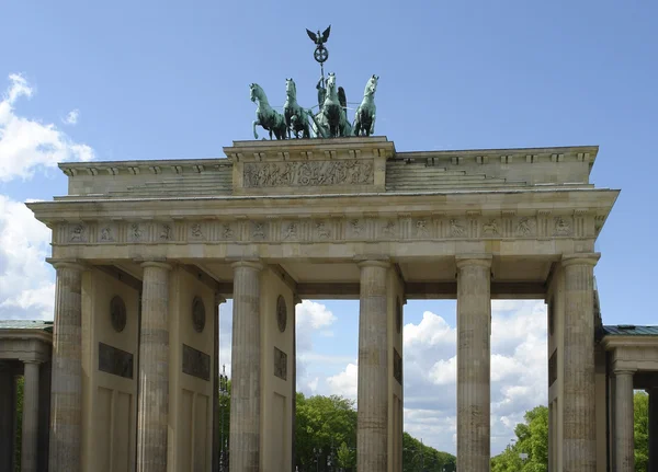 Brandenburger tor adlı yaz saati — Stok fotoğraf