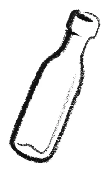 Sketched bottle — Stock Photo, Image