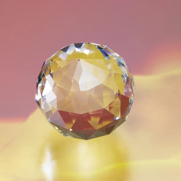 Colorful diamond ball — Stock Photo, Image