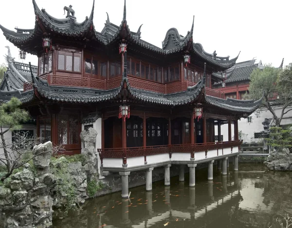 Yuyuan Garden w Szanghaju — Zdjęcie stockowe