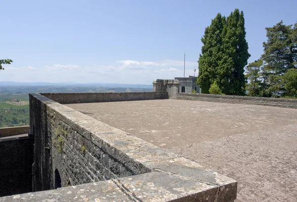 W okolicy: castle brolio — Zdjęcie stockowe