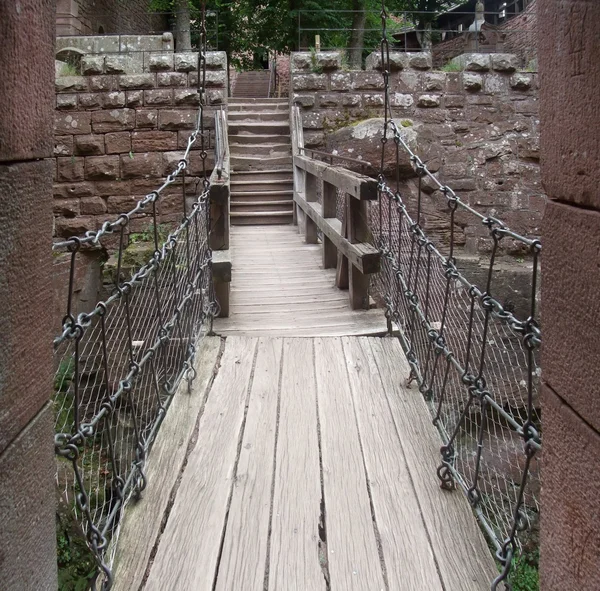 Passage at Haut-Koenigsbourg Castle — Stock Photo, Image