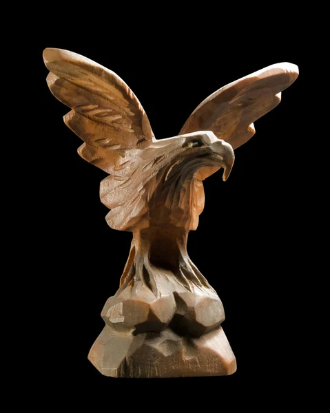 Águila de madera —  Fotos de Stock