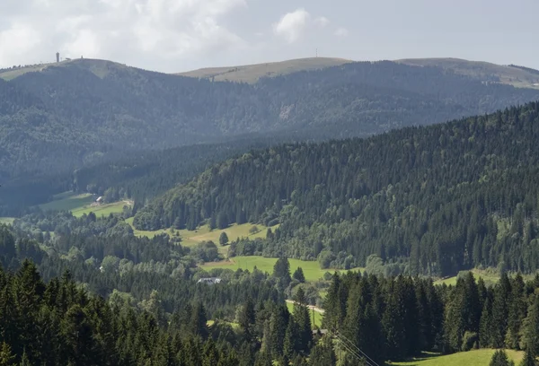 Antenowe krajobrazy Szwarcwaldu — Zdjęcie stockowe