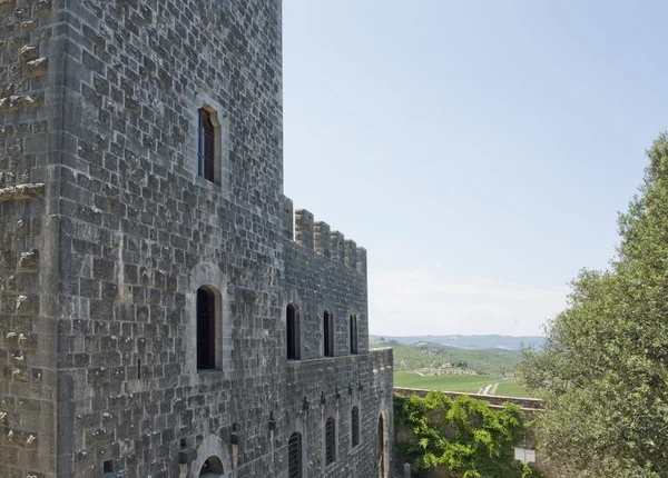 Brolio Castle çevresinde — Stok fotoğraf