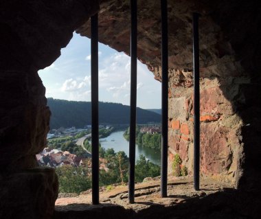 Window at Wertheim Castle clipart