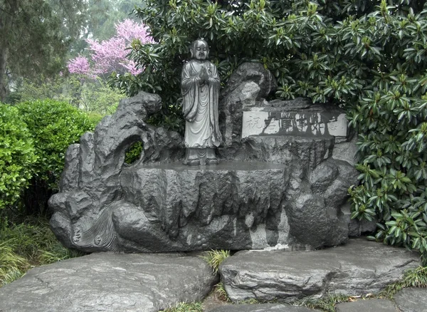 Statue in der Nähe von xian — Stockfoto