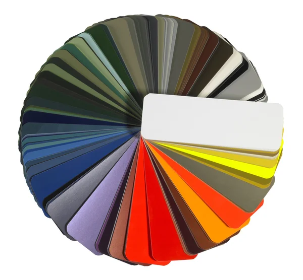 Plný šíření barevný graf — Stock fotografie