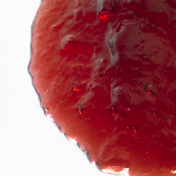 Красное желе крупным планом — стоковое фото