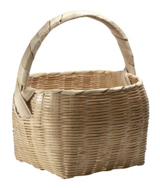 Light brown basket clipart