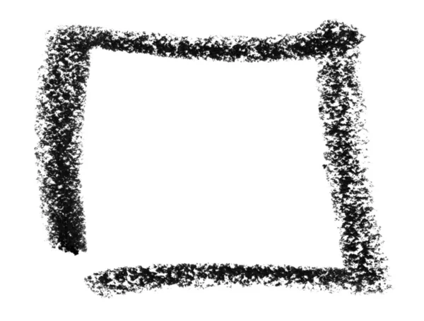 正方形のスケッチ — ストック写真