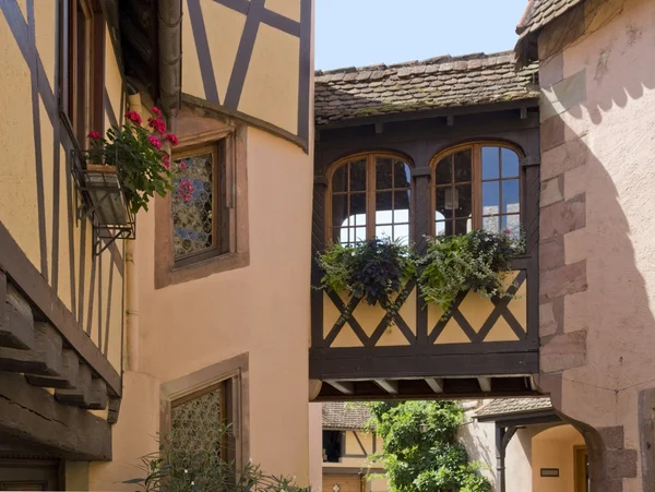 Architectural detail in Alsace — Stock Photo, Image