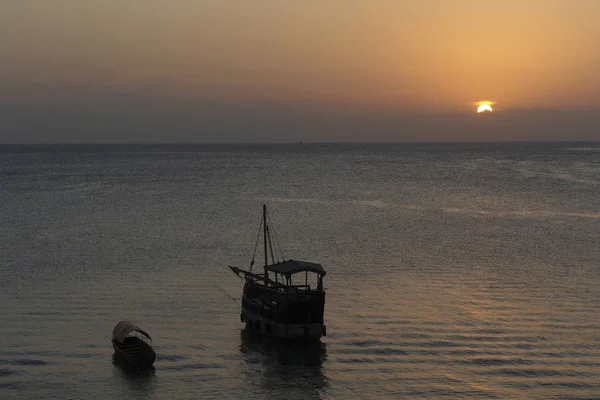 stock image Idyllic sundown in Zanzibar