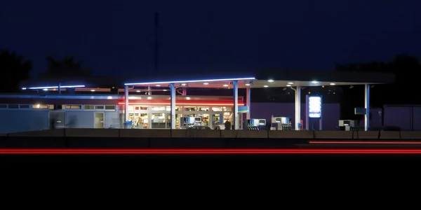 Tankstelle — Stockfoto
