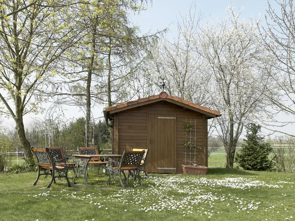 Peaceful summerhouse — Stock Photo, Image
