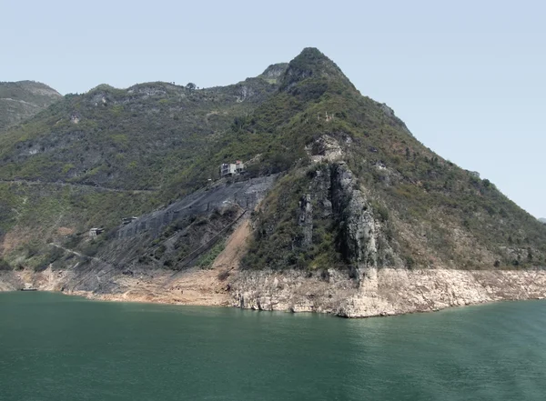 Ensolarado Yangtze cenário Rio — Fotografia de Stock