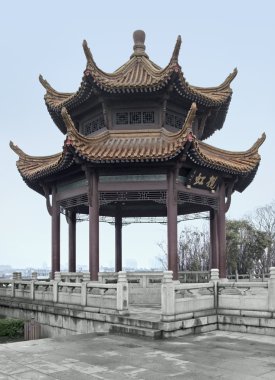 Pavilion in Wuhan clipart
