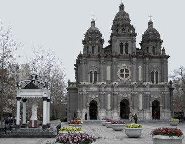 Wangfujing Cathedral clipart