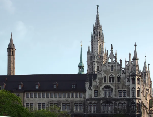 Új városháza Münchenben — Stock Fotó